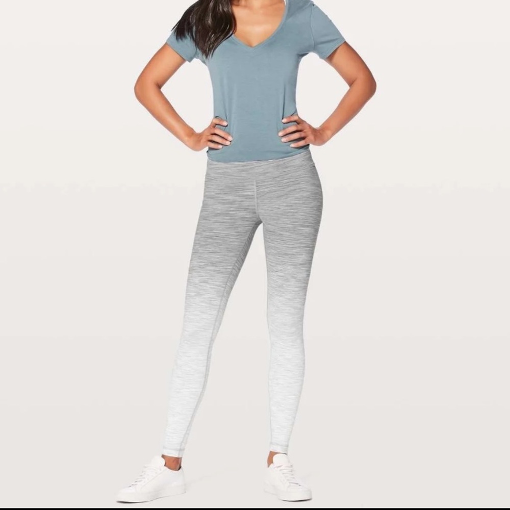 Lululemon Wunder Under HR (Ombre Melange) sz 6